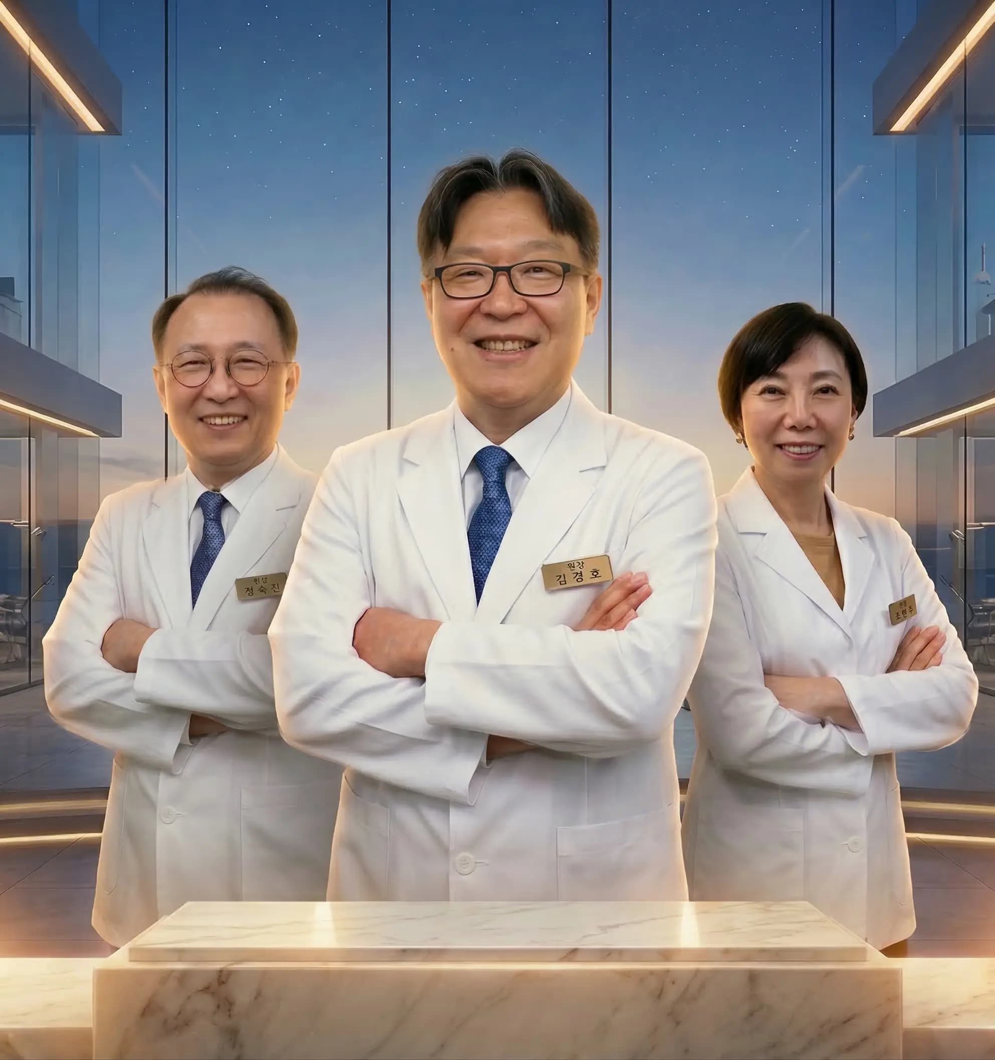 교정학회 회장 역임 의료진